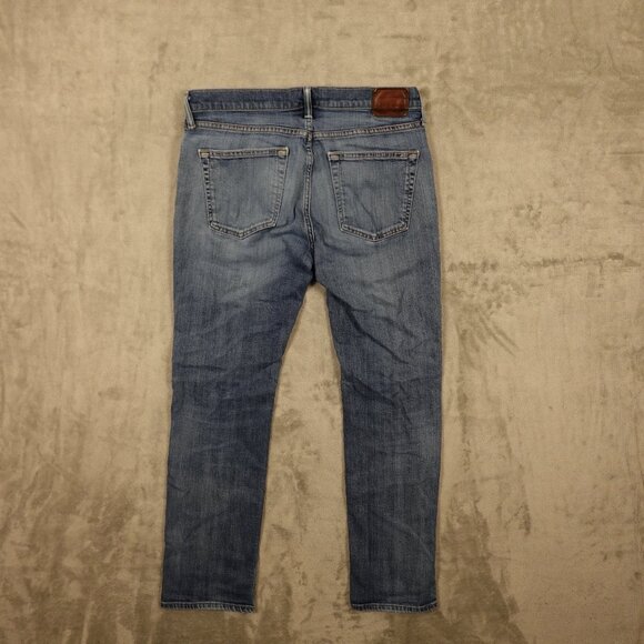 Abercrombie and Fitch jeans Kennan Straight men's 32x32 blue denim - Picture 9 of 11